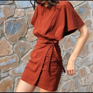 Free People Rough Rider Mini Dress, NWT, XS